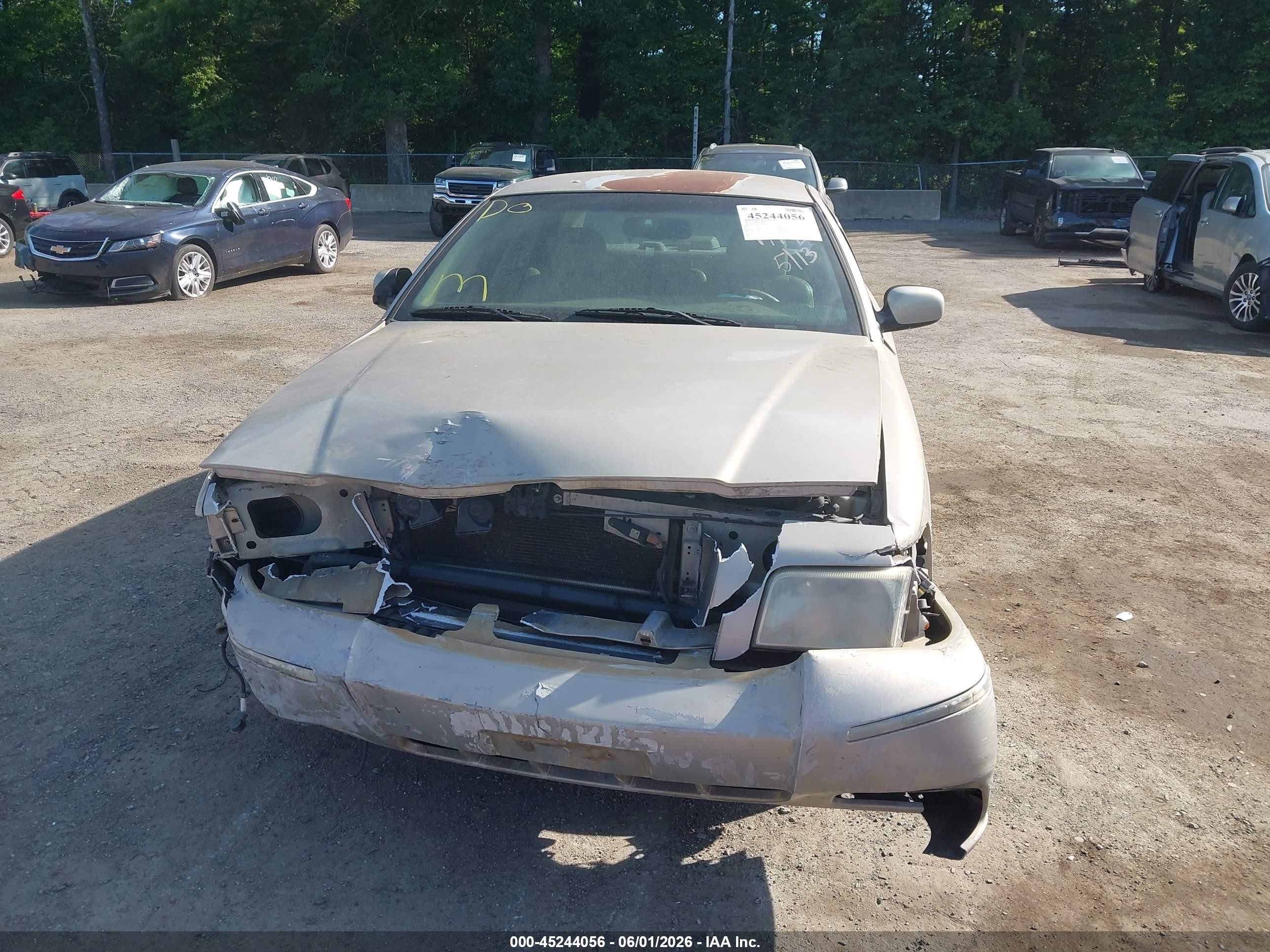 2007 Mercury Grand Marquis Ls Gray vin: 2MEFM75V17X625044