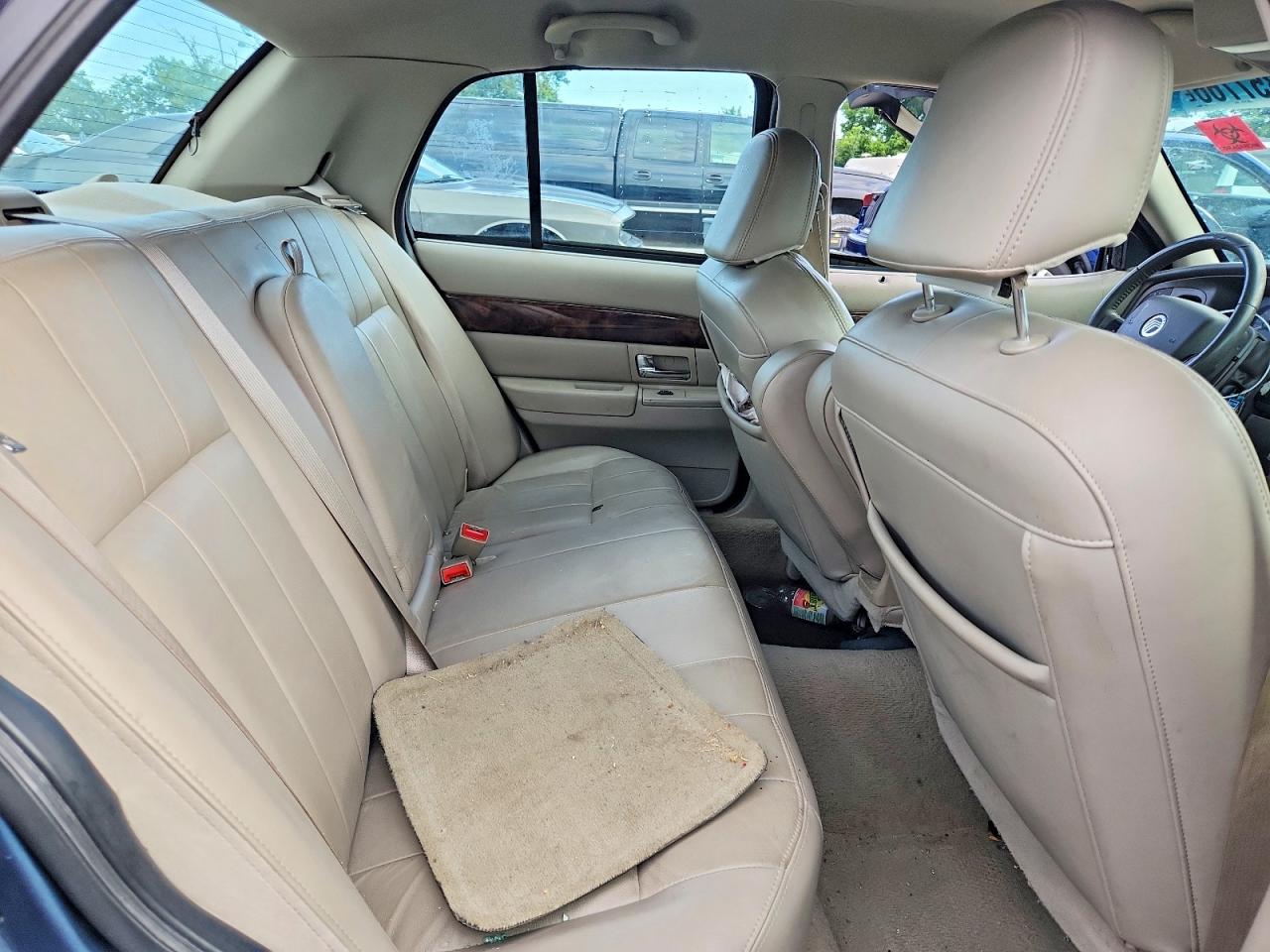 2007 Mercury Grand Marquis Ls Blue vin: 2MEFM75V17X640658