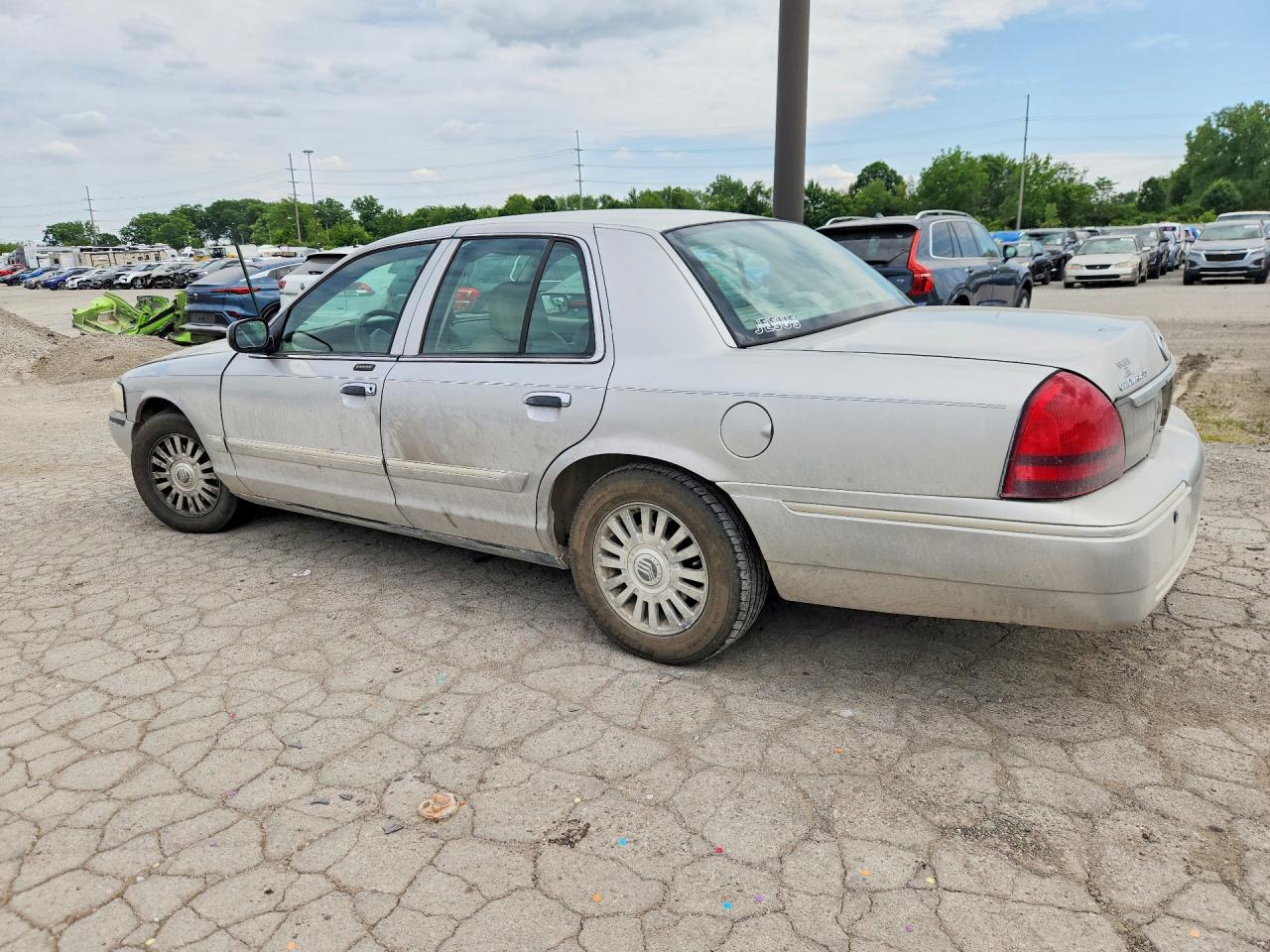 2006 Mercury Grand Marquis Ls Silver vin: 2MEFM75V26X640408