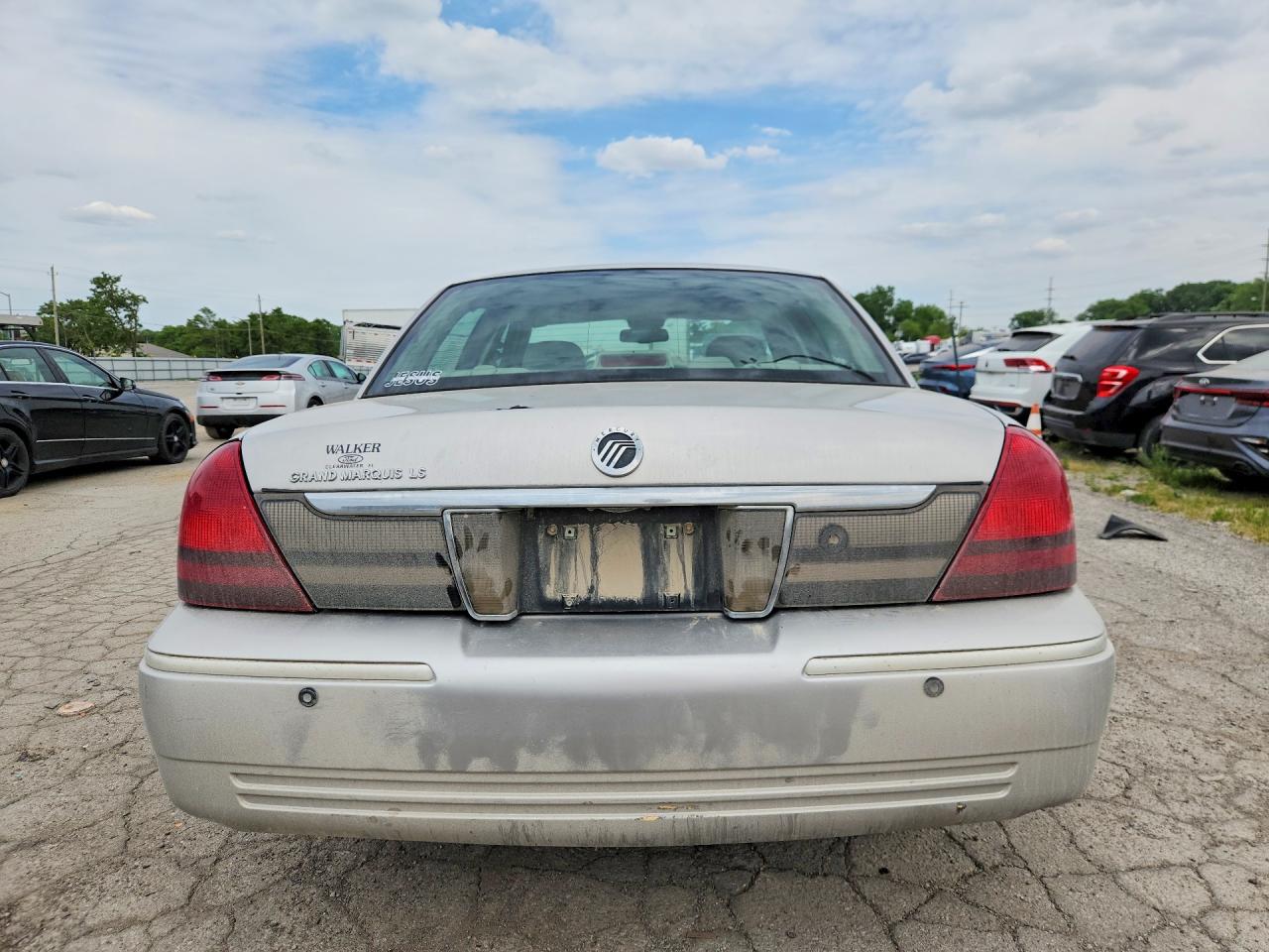2006 Mercury Grand Marquis Ls Silver vin: 2MEFM75V26X640408