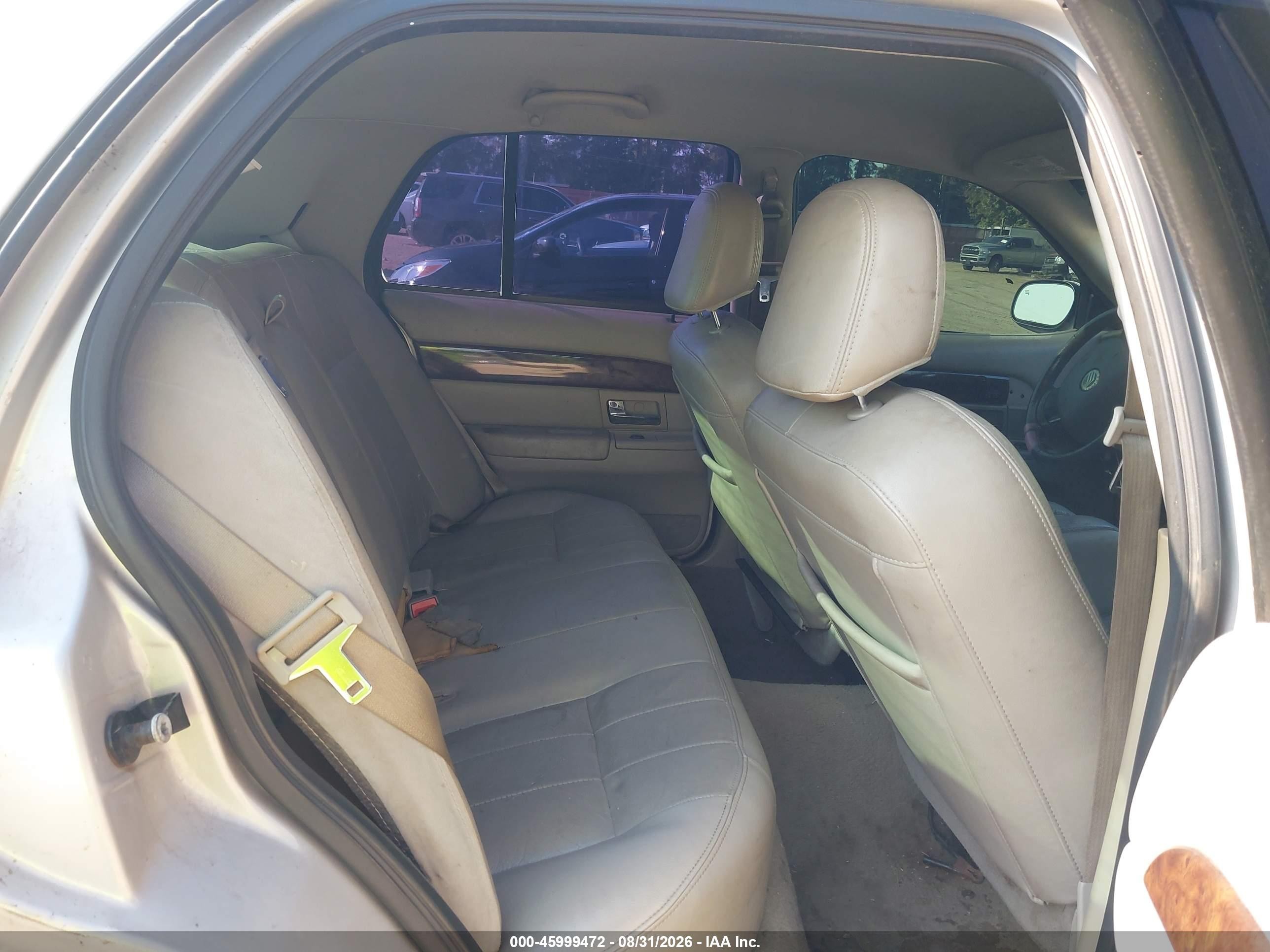 2007 Mercury Grand Marquis Ls Silver vin: 2MEFM75V37X600971