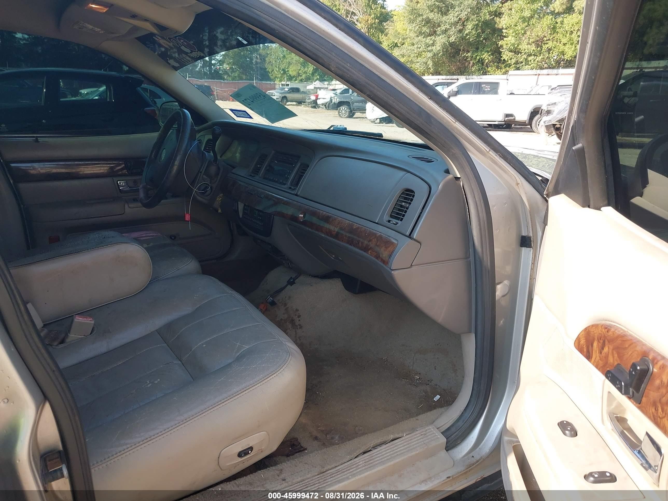 2007 Mercury Grand Marquis Ls Silver vin: 2MEFM75V37X600971