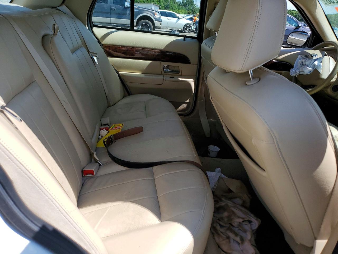 2007 Mercury Grand Marquis Ls White vin: 2MEFM75V37X620749