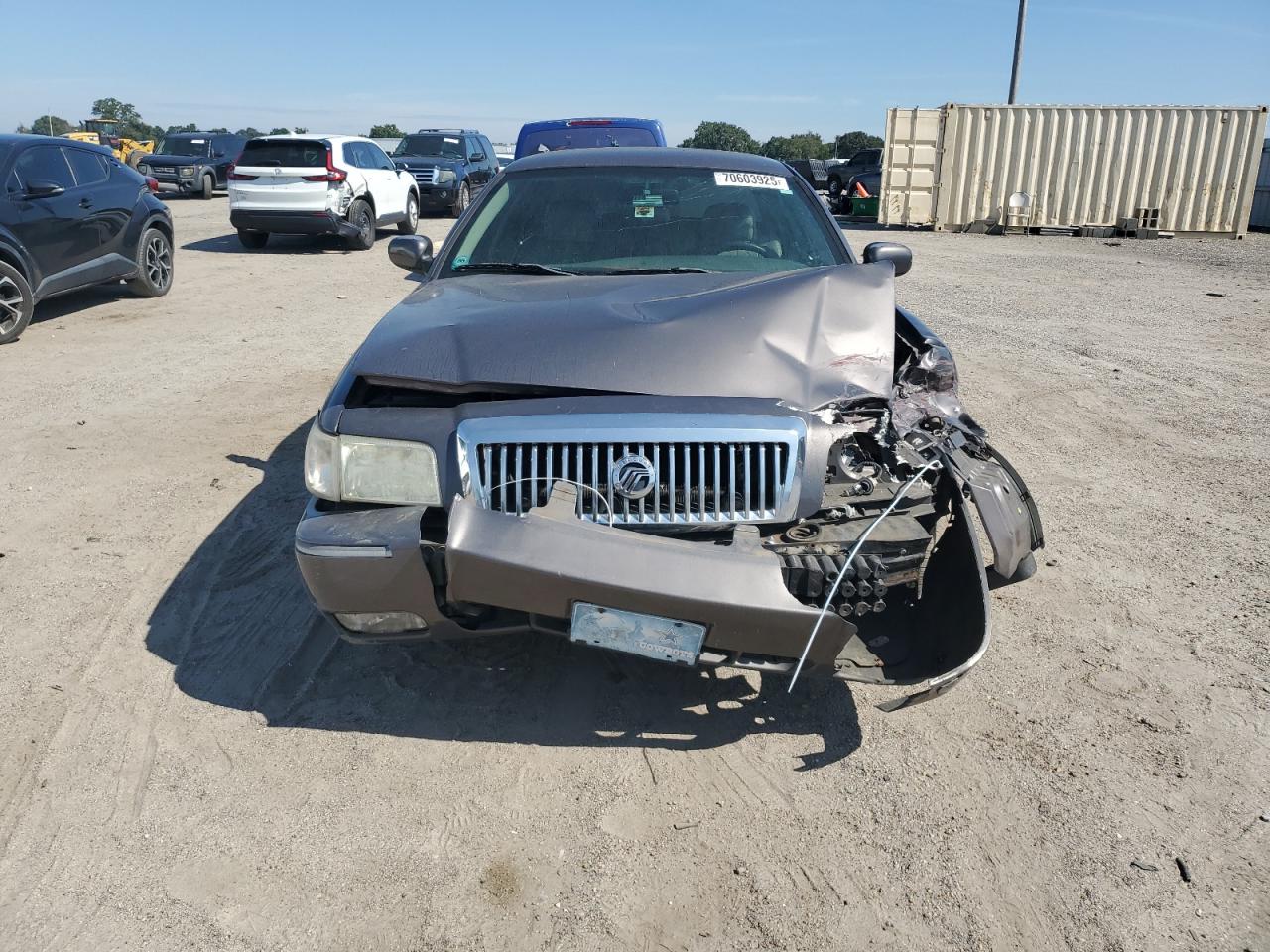 2007 Mercury Grand Marquis Ls Charcoal vin: 2MEFM75V37X628785