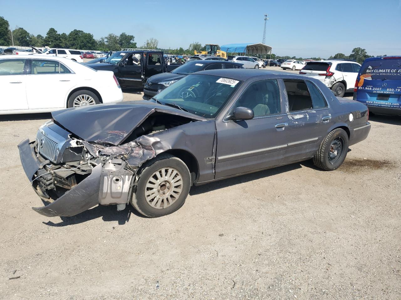 2007 Mercury Grand Marquis Ls Charcoal vin: 2MEFM75V37X628785