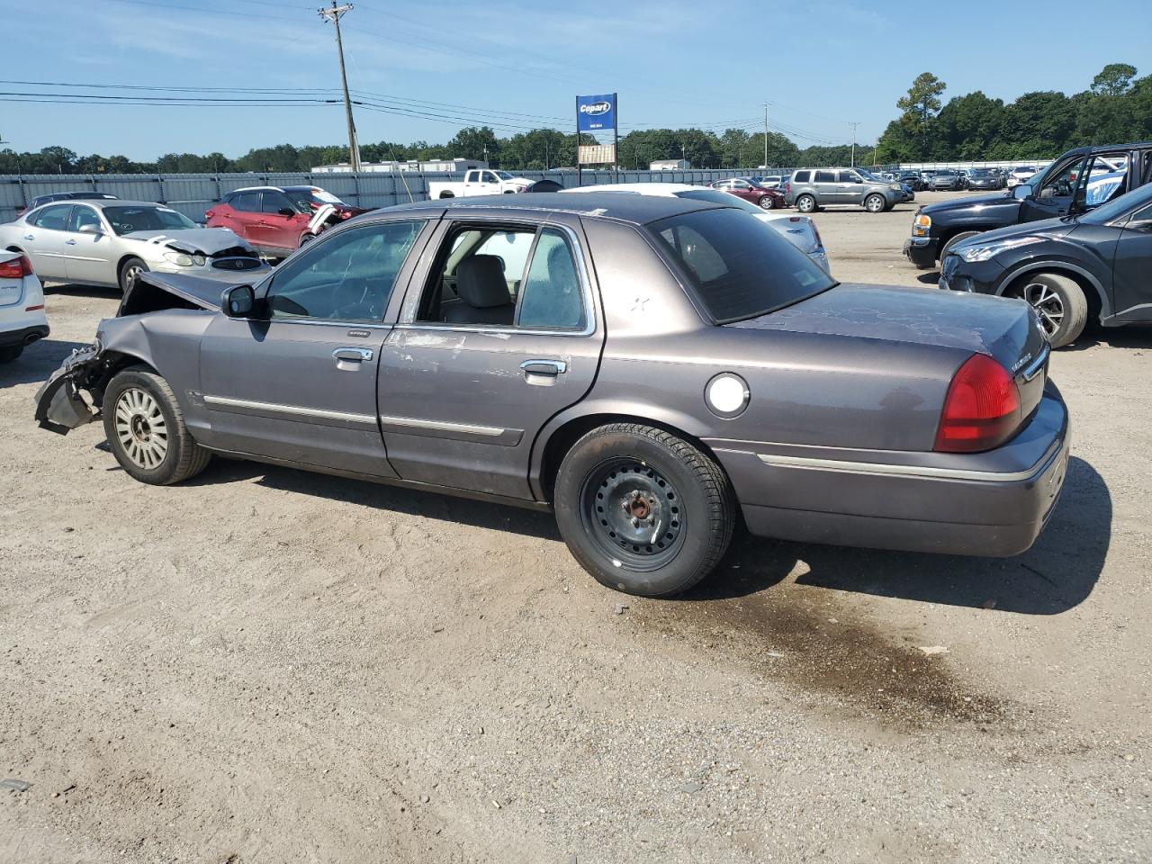 2007 Mercury Grand Marquis Ls Charcoal vin: 2MEFM75V37X628785