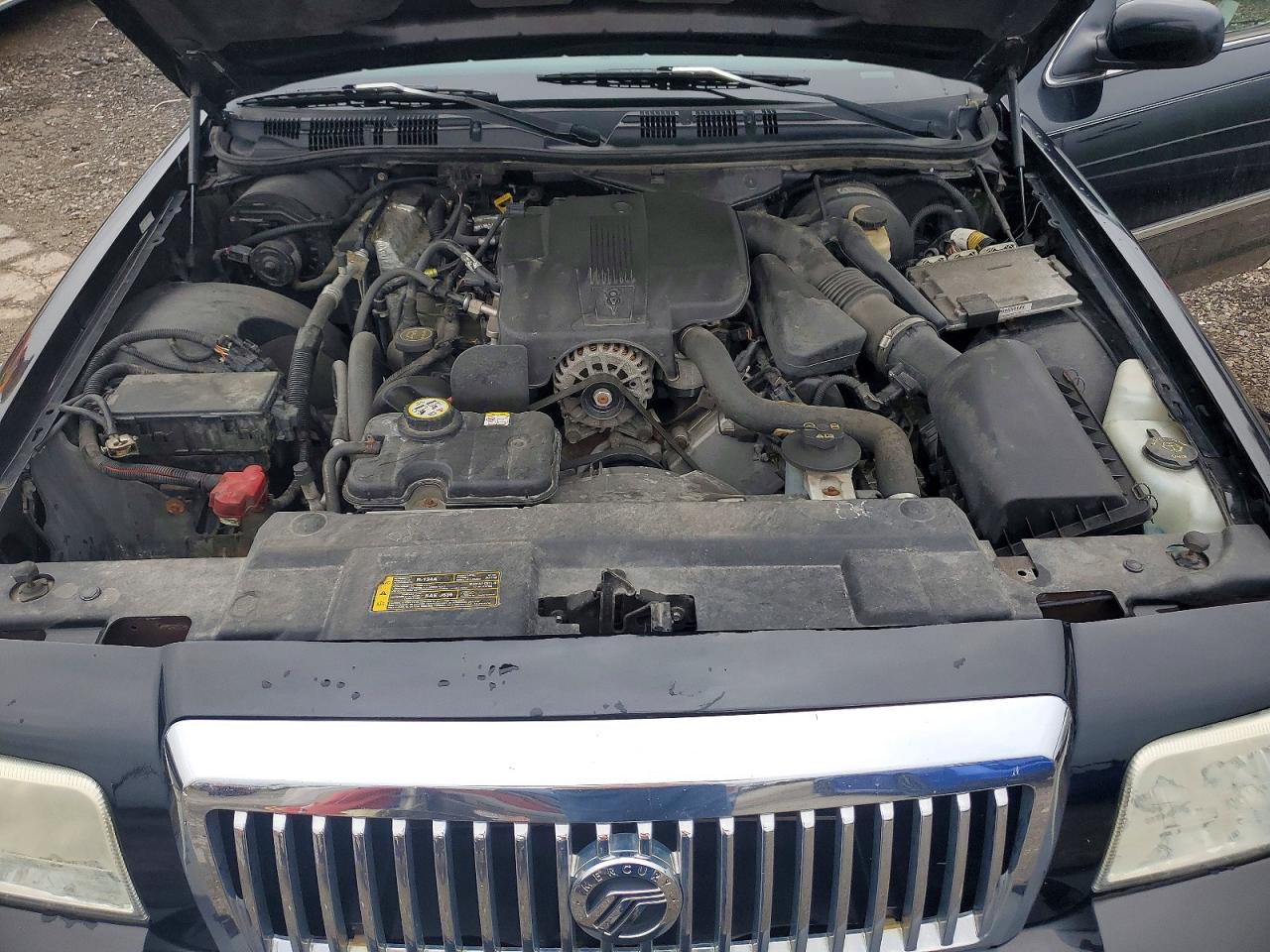 2008 Mercury Grand Marquis Ls Black vin: 2MEFM75V38X619263