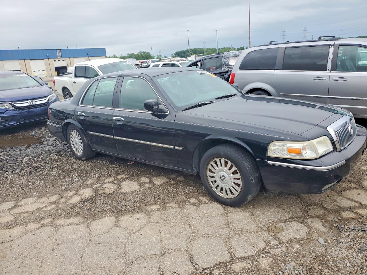 2008 Mercury Grand Marquis Ls Black vin: 2MEFM75V38X619263