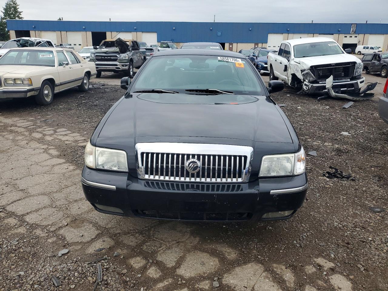 2008 Mercury Grand Marquis Ls Black vin: 2MEFM75V38X619263