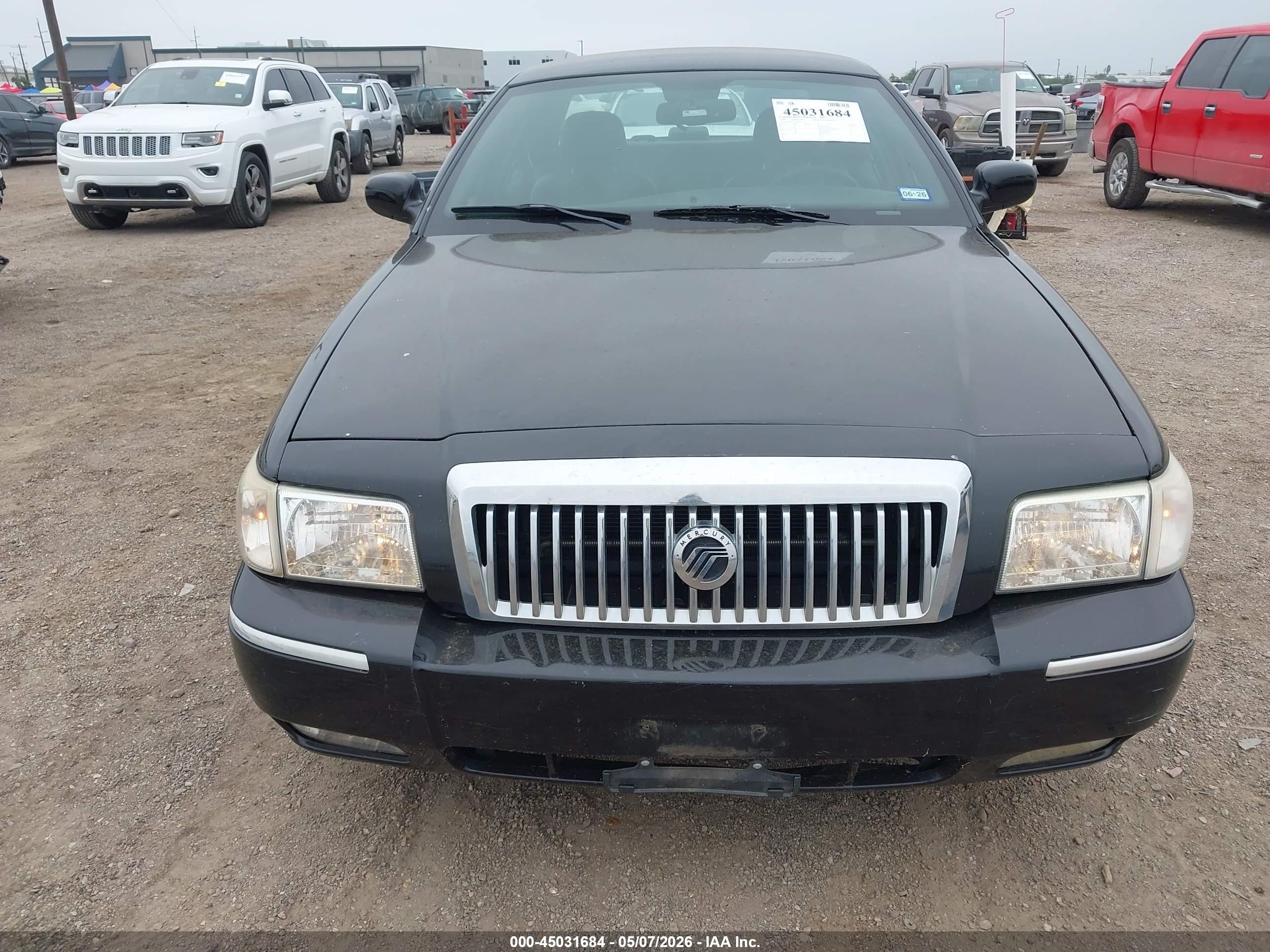 2008 Mercury Grand Marquis Ls Black vin: 2MEFM75V38X631252
