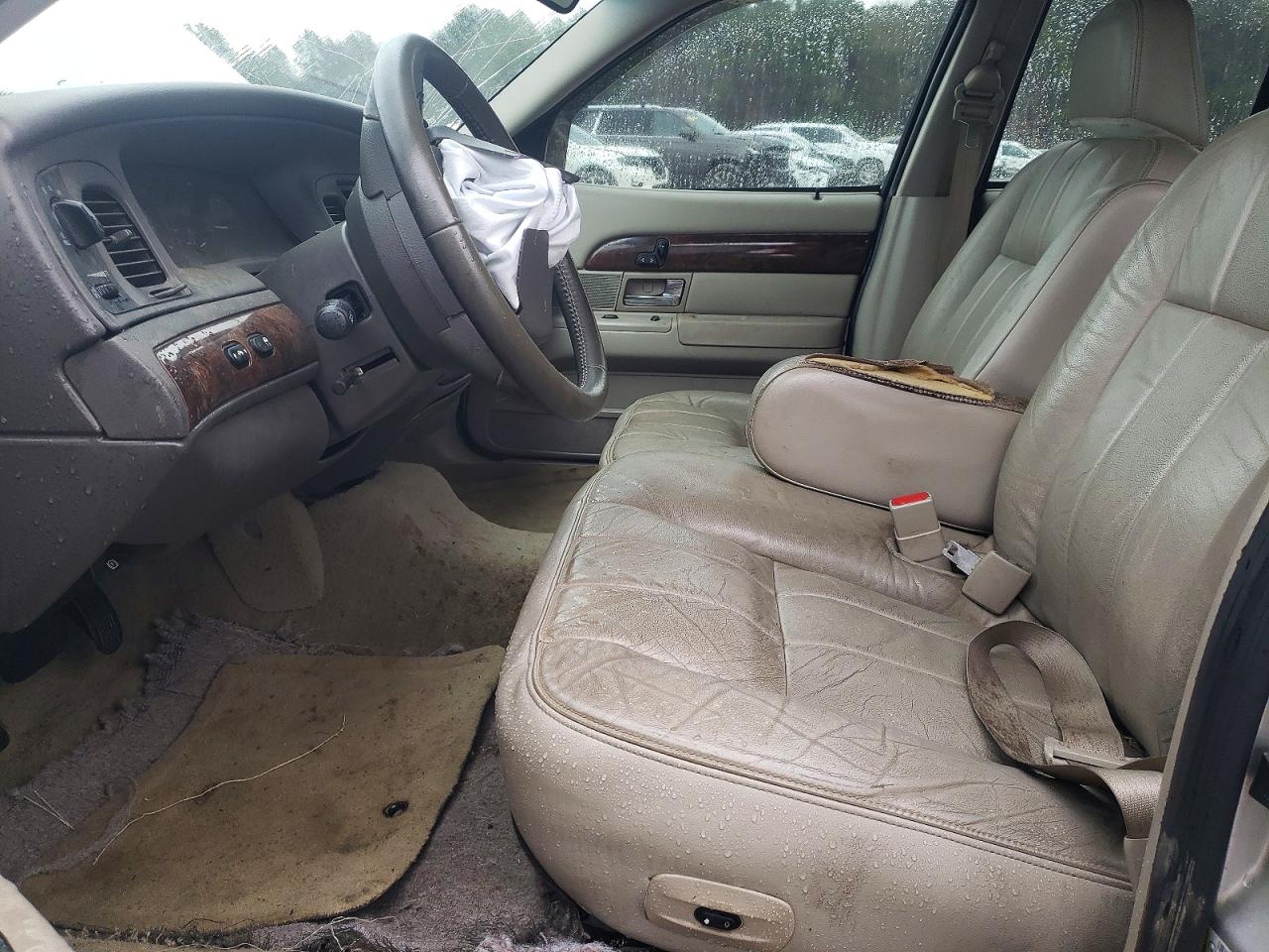 2008 Mercury Grand Marquis Ls Silver vin: 2MEFM75V38X658967