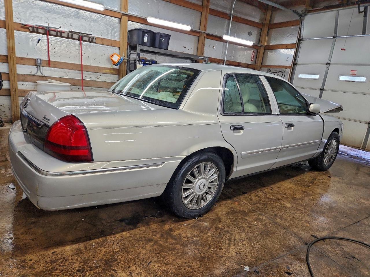 2008 Mercury Grand Marquis Ls Beige vin: 2MEFM75V38X662923