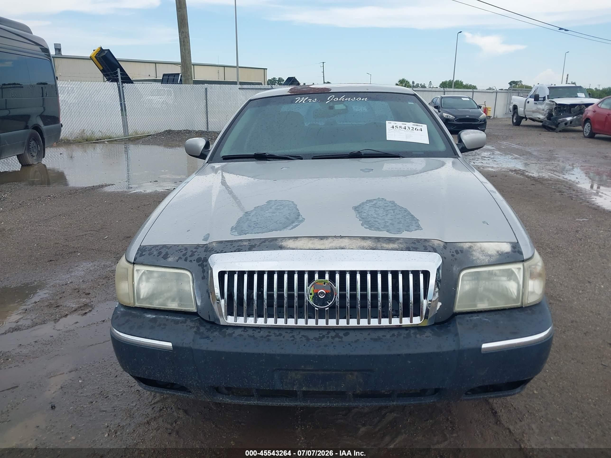 2007 Mercury Grand Marquis Ls Silver vin: 2MEFM75V47X615818
