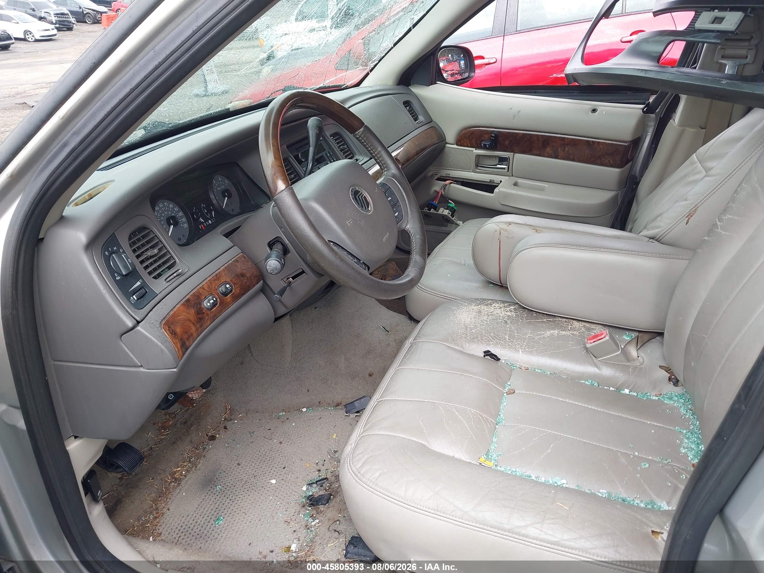 2008 Mercury Grand Marquis Ls Silver vin: 2MEFM75V58X622004