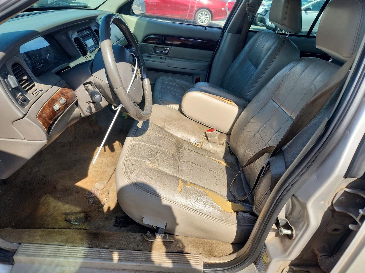 2008 Mercury Grand Marquis Ls Silver vin: 2MEFM75V58X661451