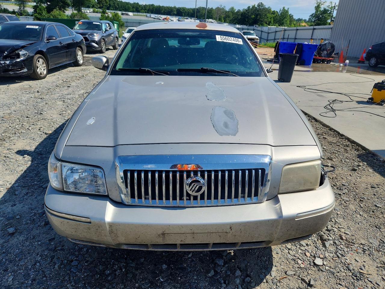 2008 Mercury Grand Marquis Ls Silver vin: 2MEFM75V58X661451