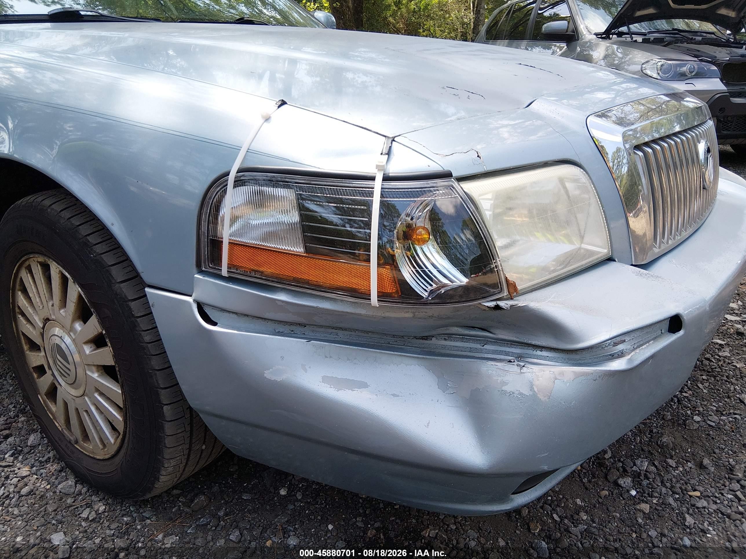 2006 Mercury Grand Marquis Ls Blue vin: 2MEFM75V86X626139