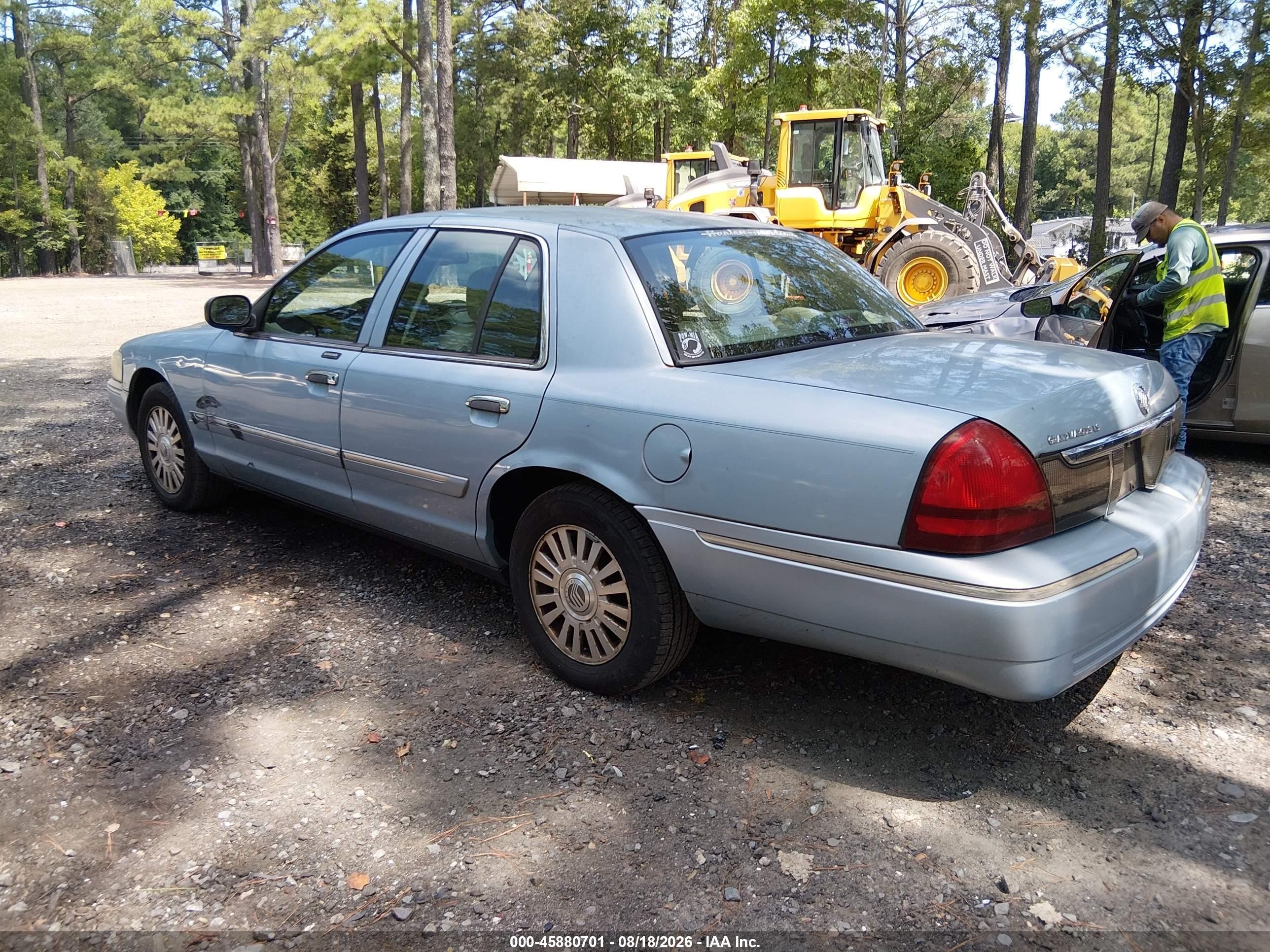 2006 Mercury Grand Marquis Ls Blue vin: 2MEFM75V86X626139