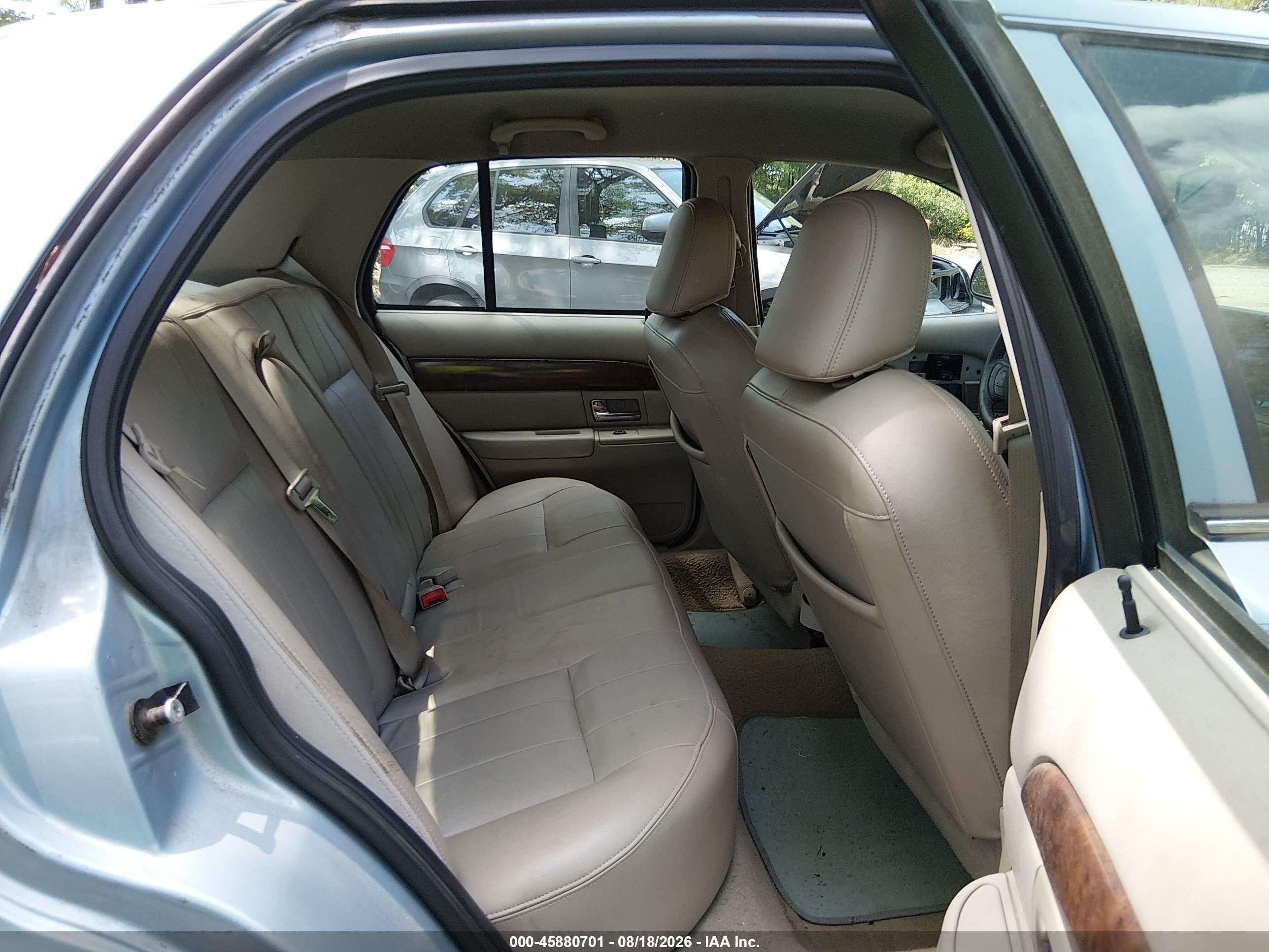 2006 Mercury Grand Marquis Ls Blue vin: 2MEFM75V86X626139