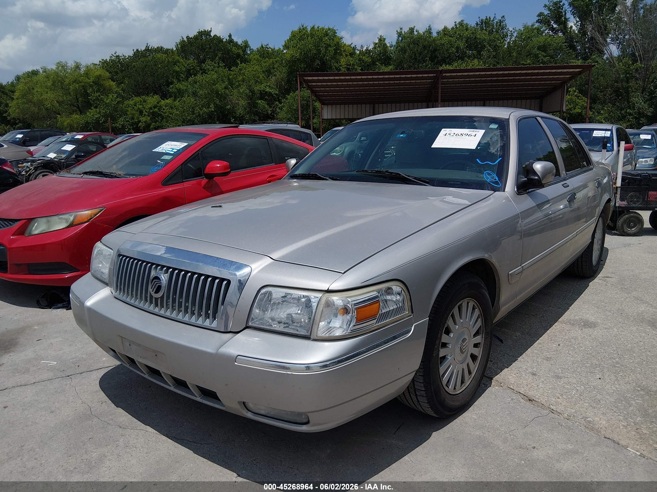 2008 Mercury Grand Marquis Ls Beige vin: 2MEFM75V88X614611