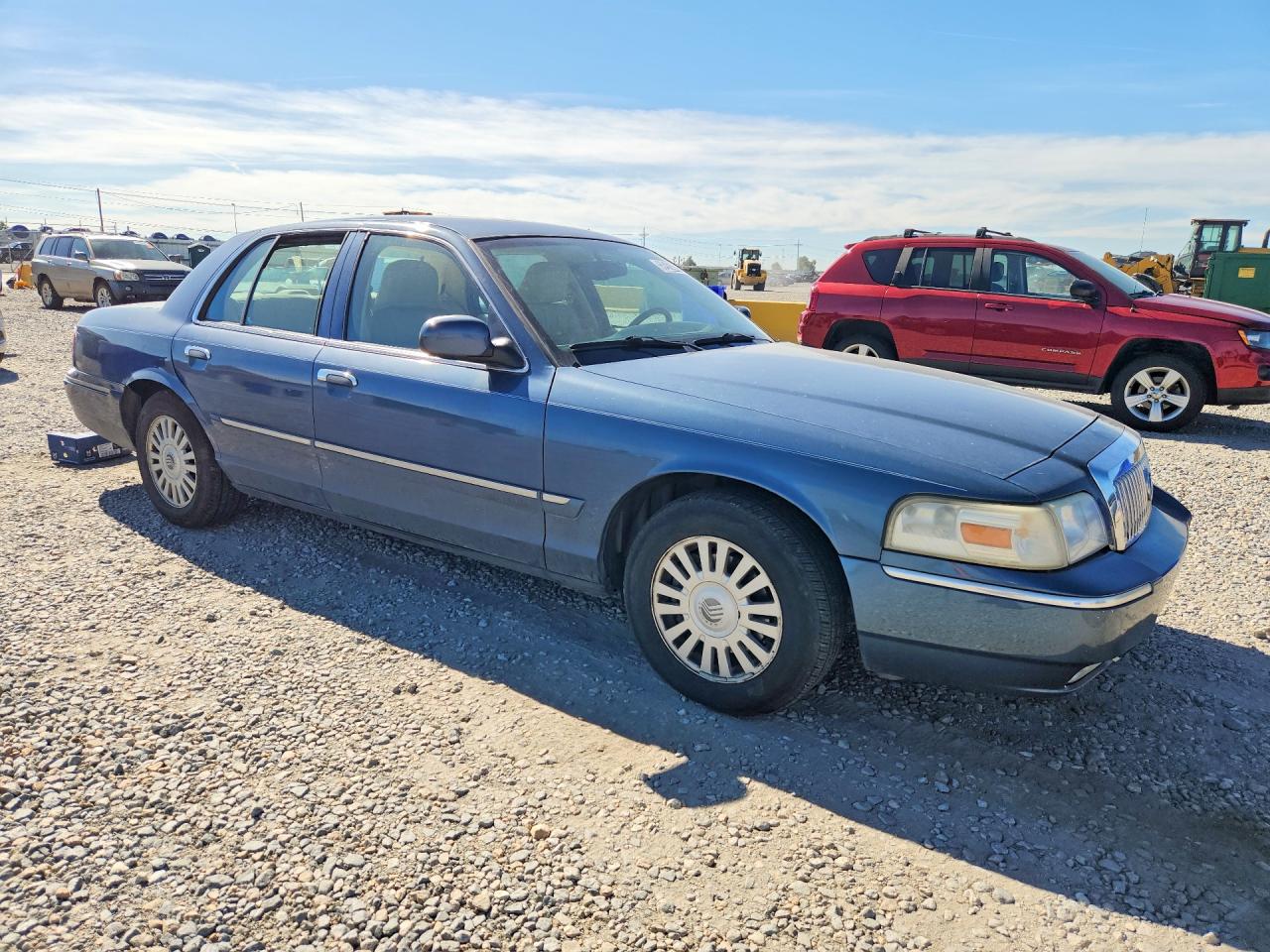 2008 Mercury Grand Marquis Ls Blue vin: 2MEFM75V88X622644