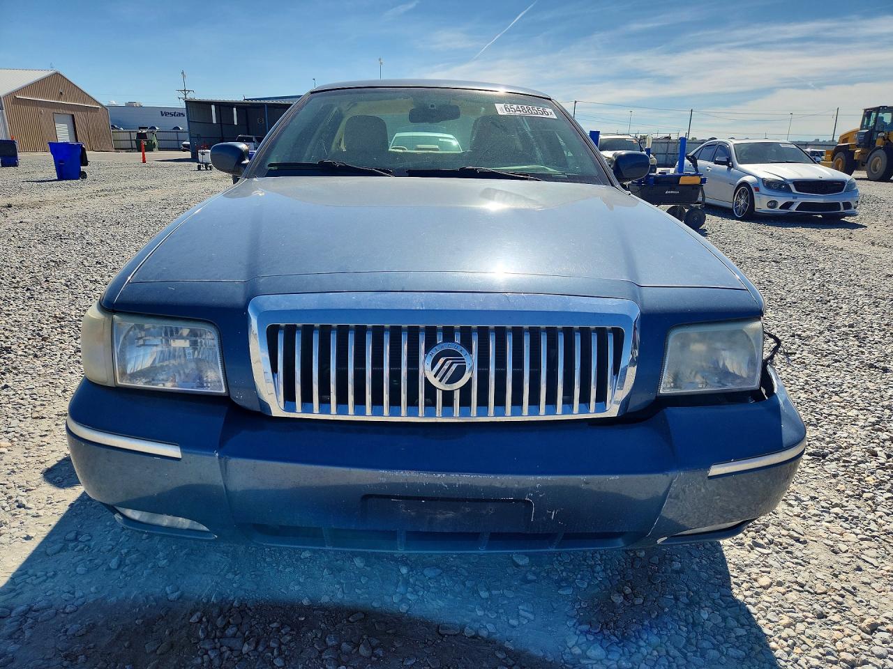 2008 Mercury Grand Marquis Ls Blue vin: 2MEFM75V88X622644