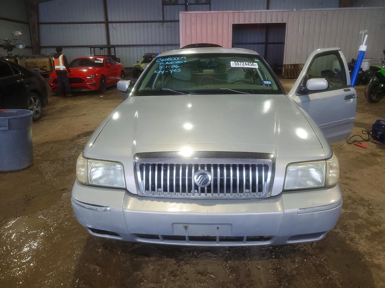 2006 Mercury Grand Marquis Ls Gray vin: 2MEFM75V96X628014