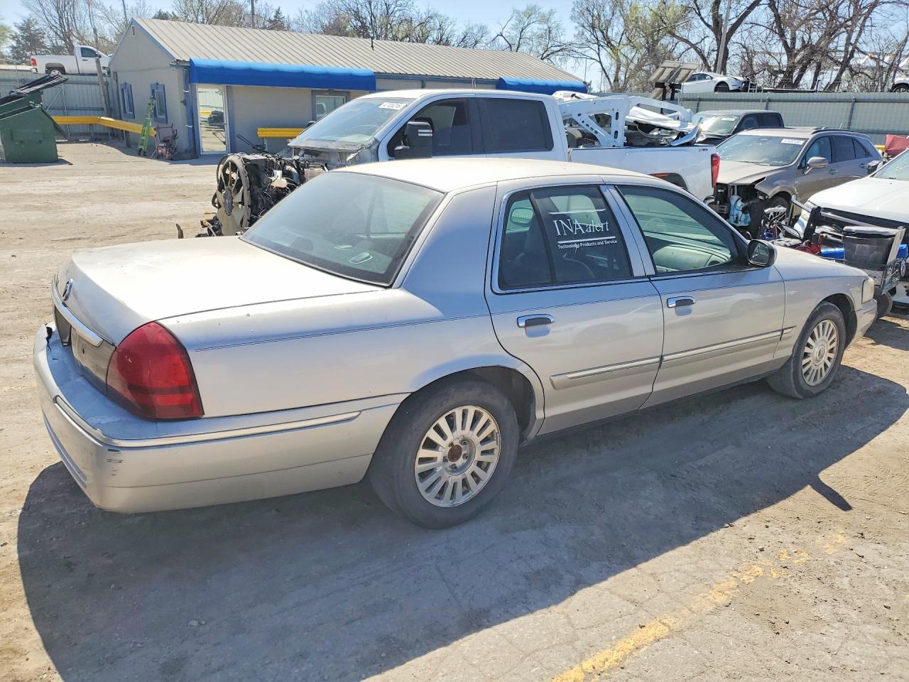 2006 Mercury Grand Marquis Ls Silver vin: 2MEFM75V96X646254