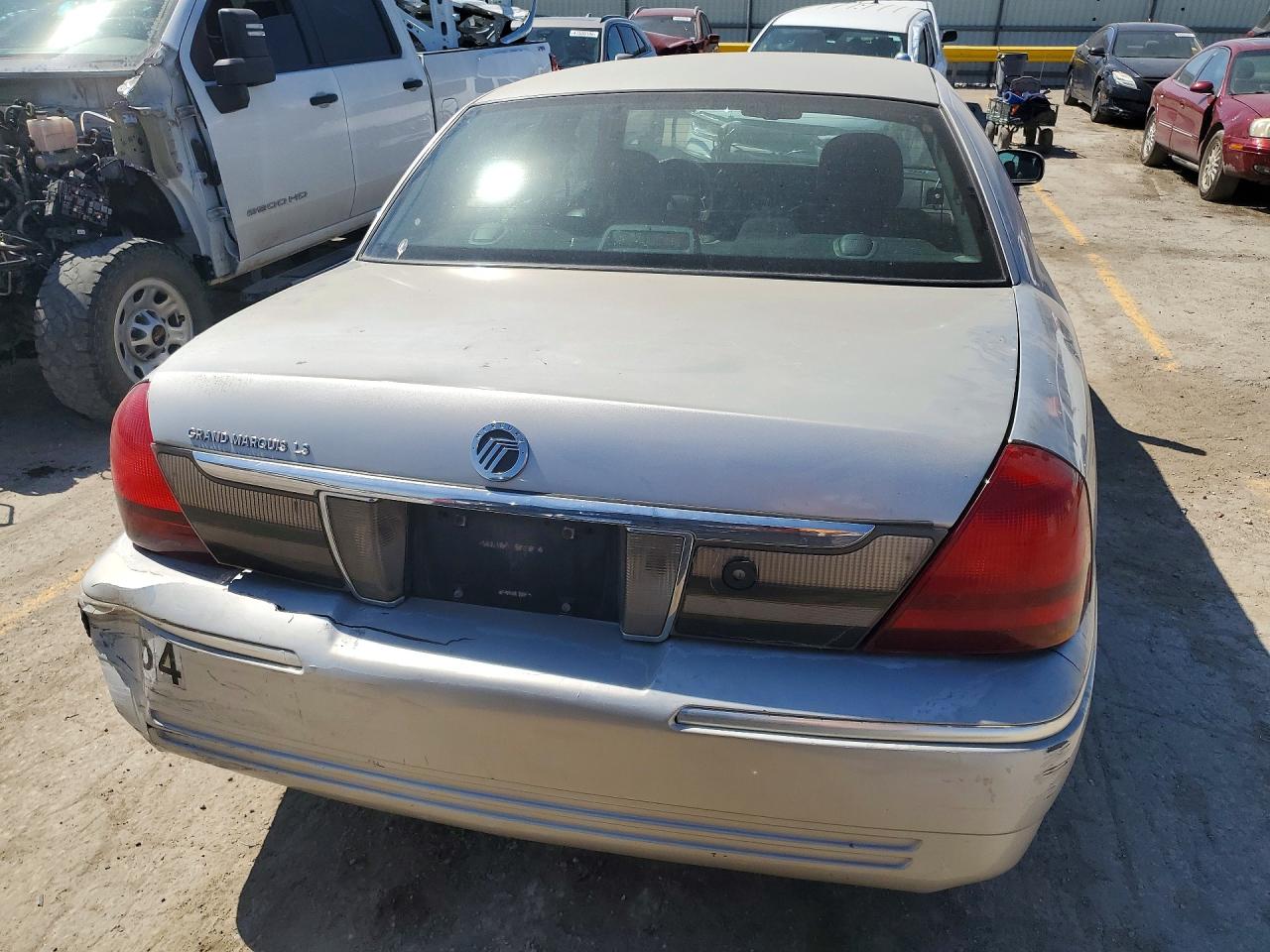 2006 Mercury Grand Marquis Ls Silver vin: 2MEFM75V96X646254