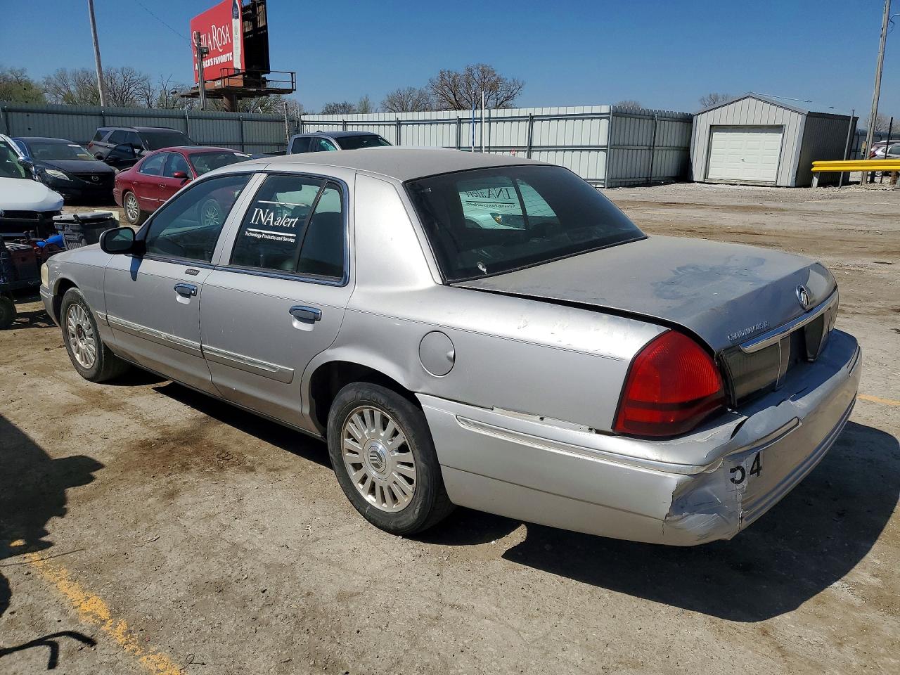 2006 Mercury Grand Marquis Ls Silver vin: 2MEFM75V96X646254