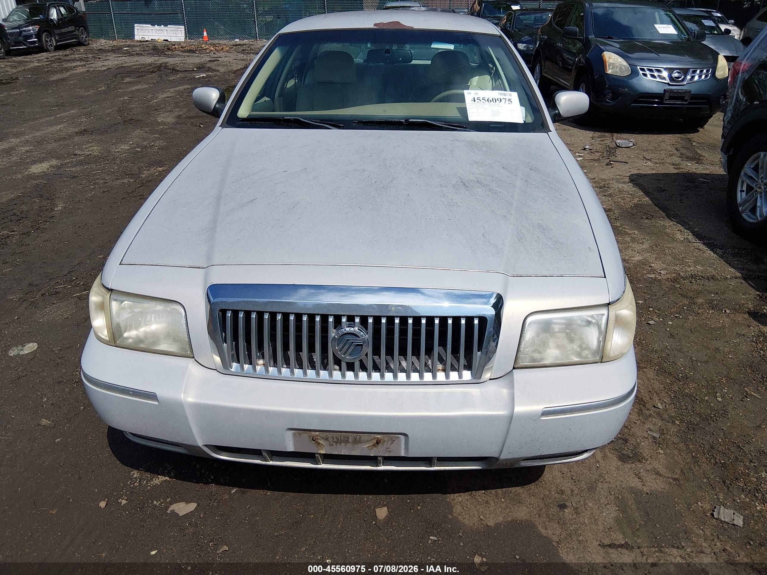 2007 Mercury Grand Marquis Ls Желто-коричневый vin: 2MEFM75V97X628368