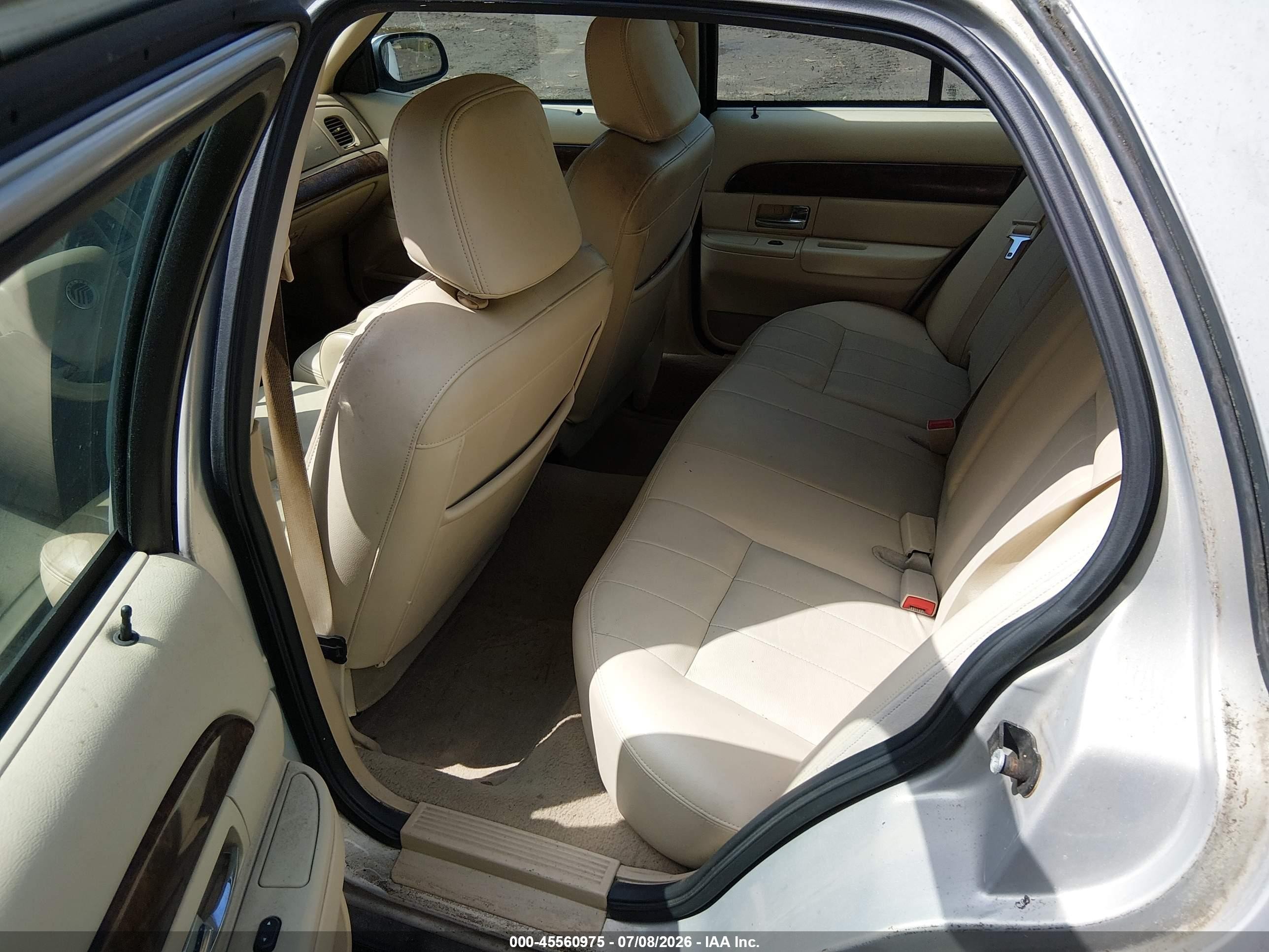 2007 Mercury Grand Marquis Ls Желто-коричневый vin: 2MEFM75V97X628368