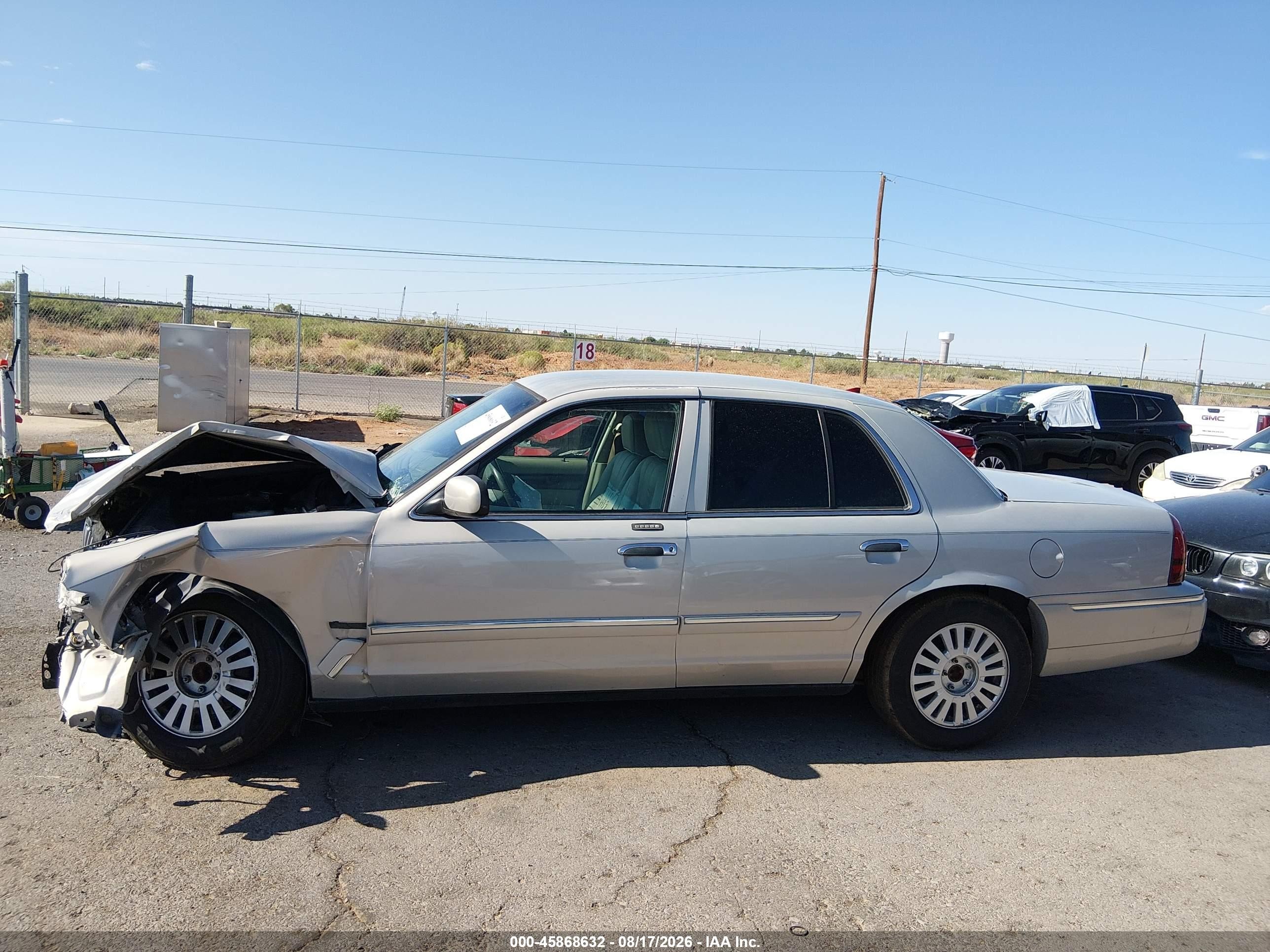 2008 Mercury Grand Marquis Ls Beige vin: 2MEFM75V98X609241