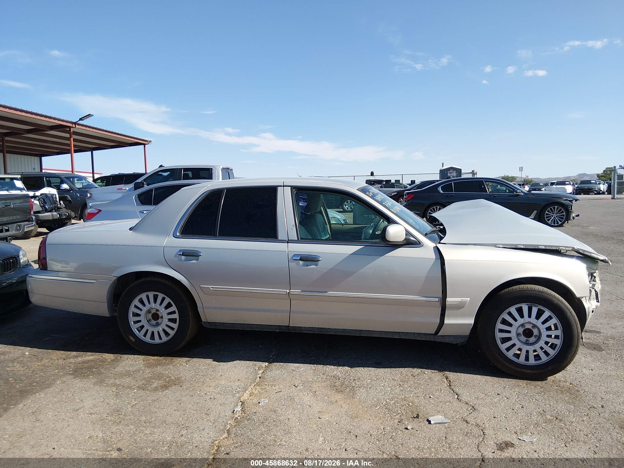 2008 Mercury Grand Marquis Ls Beige vin: 2MEFM75V98X609241