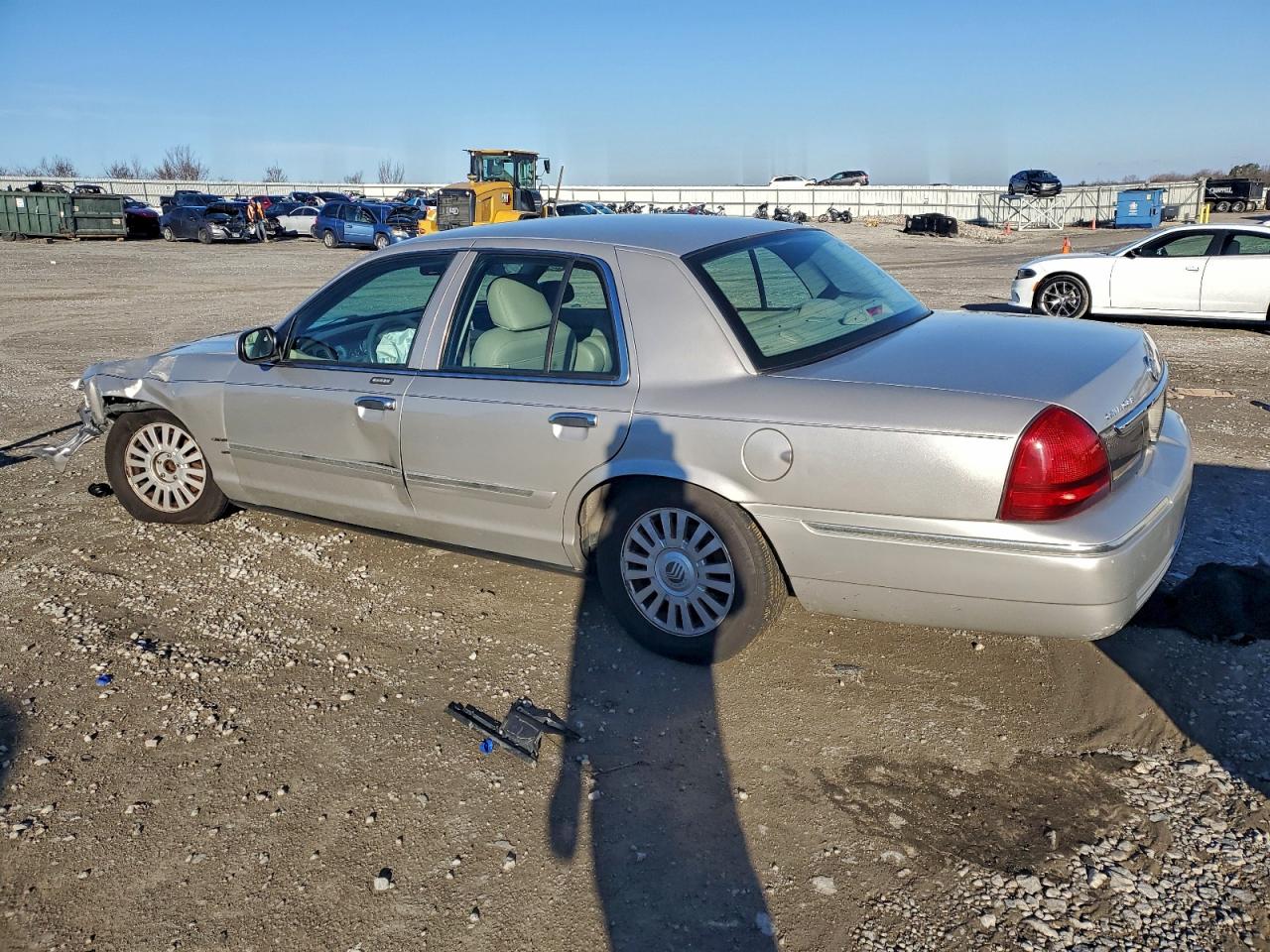 2007 Mercury Grand Marquis Ls Серый vin: 2MEFM75VX7X635877