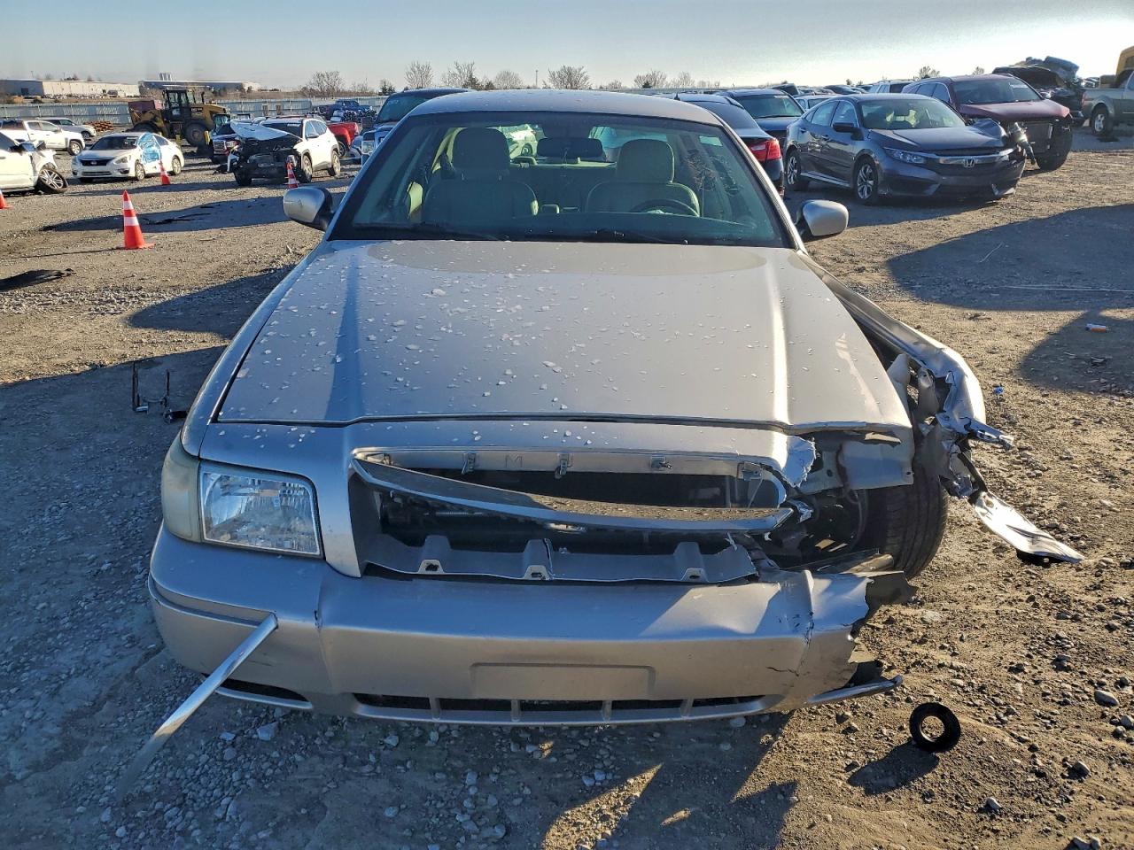 2007 Mercury Grand Marquis Ls Серый vin: 2MEFM75VX7X635877