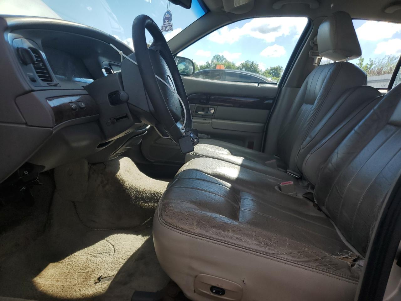 2008 Mercury Grand Marquis Ls Silver vin: 2MEFM75VX8X602749