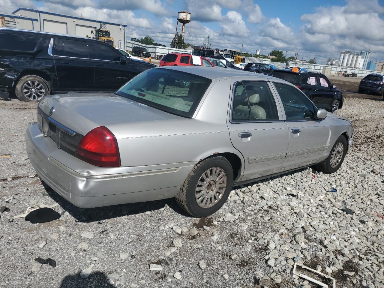 2008 Mercury Grand Marquis Ls Silver vin: 2MEFM75VX8X602749