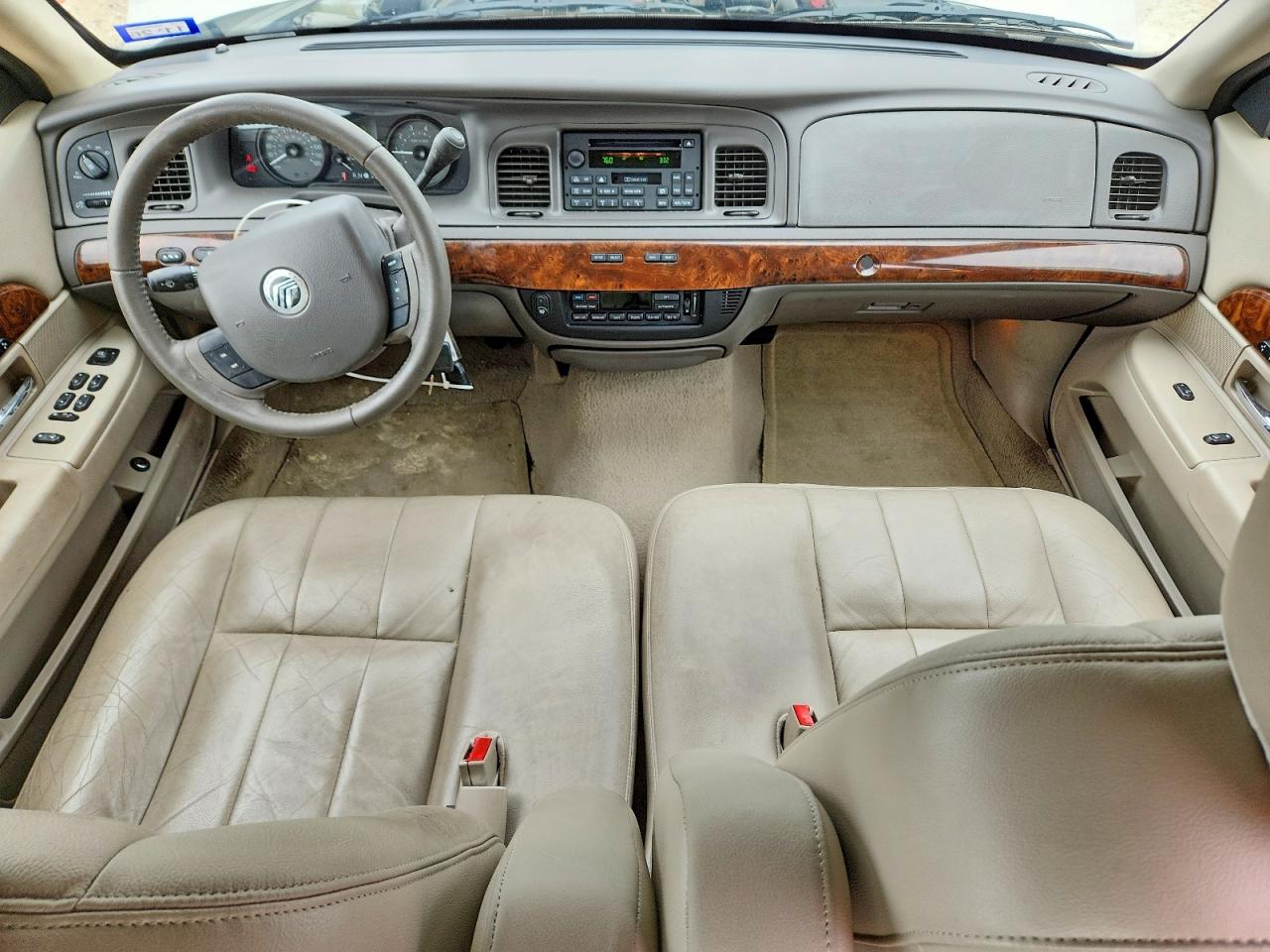2008 Mercury Grand Marquis Ls Beige vin: 2MEFM75VX8X628994