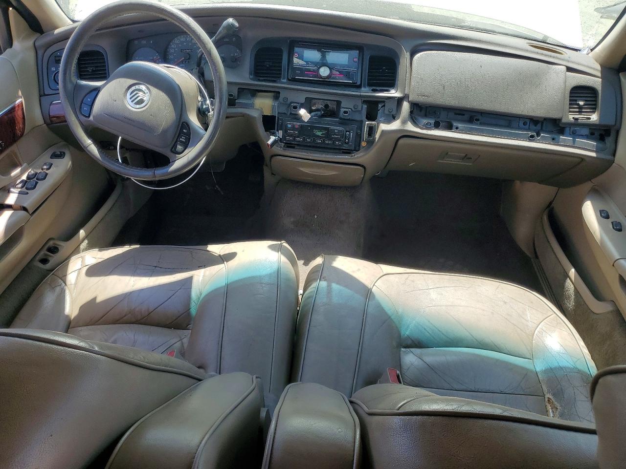 2001 Mercury Grand Marquis Ls White vin: 2MEFM75W01X667723