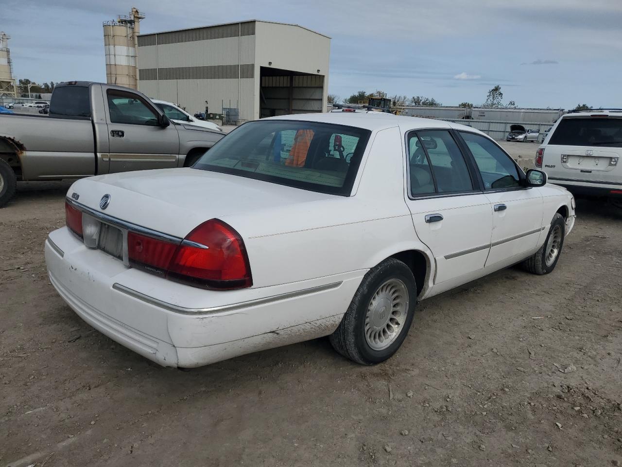 2001 Mercury Grand Marquis Ls White vin: 2MEFM75W01X705256