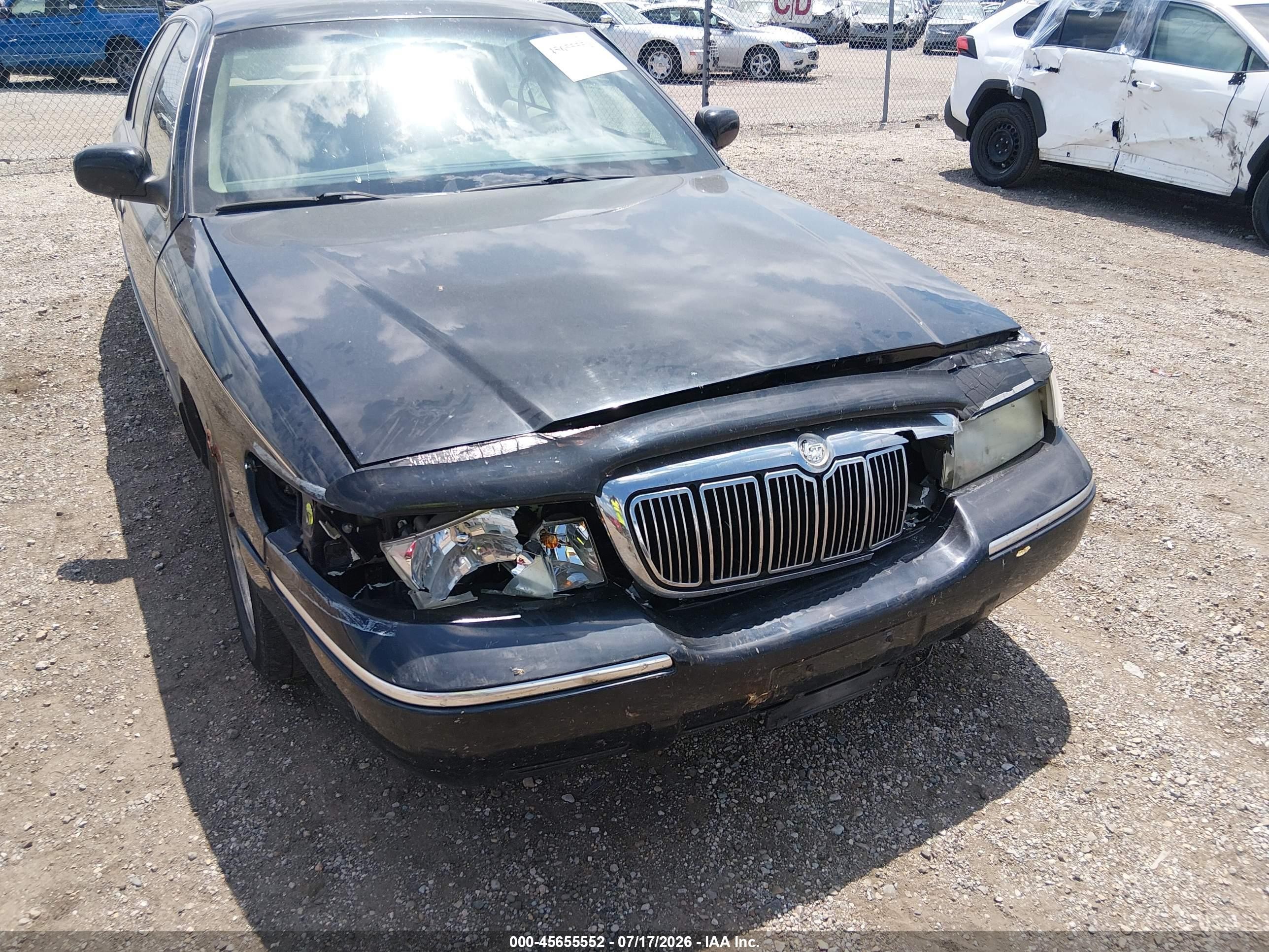 2002 Mercury Grand Marquis Ls Black vin: 2MEFM75W02X654374