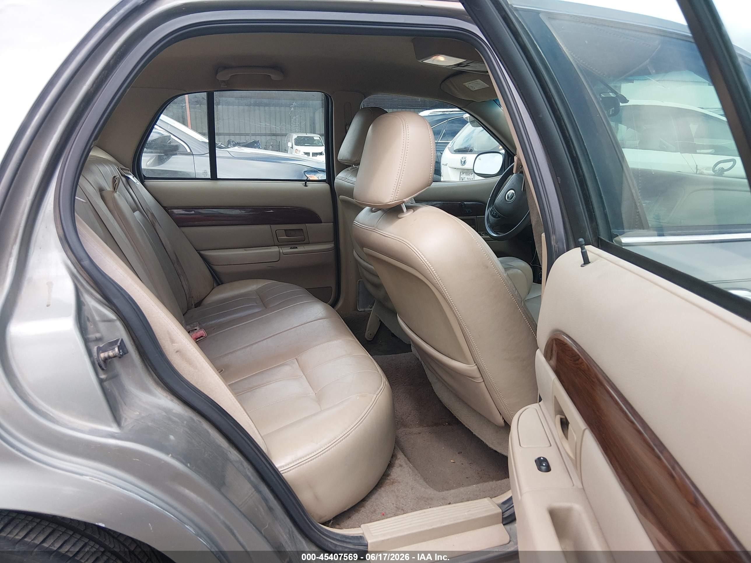 2003 Mercury Grand Marquis Ls Бежевый vin: 2MEFM75W03X639598