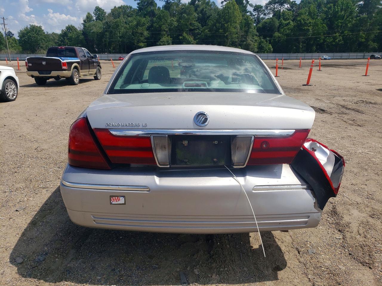 2003 Mercury Grand Marquis Ls Silver vin: 2MEFM75W03X691006