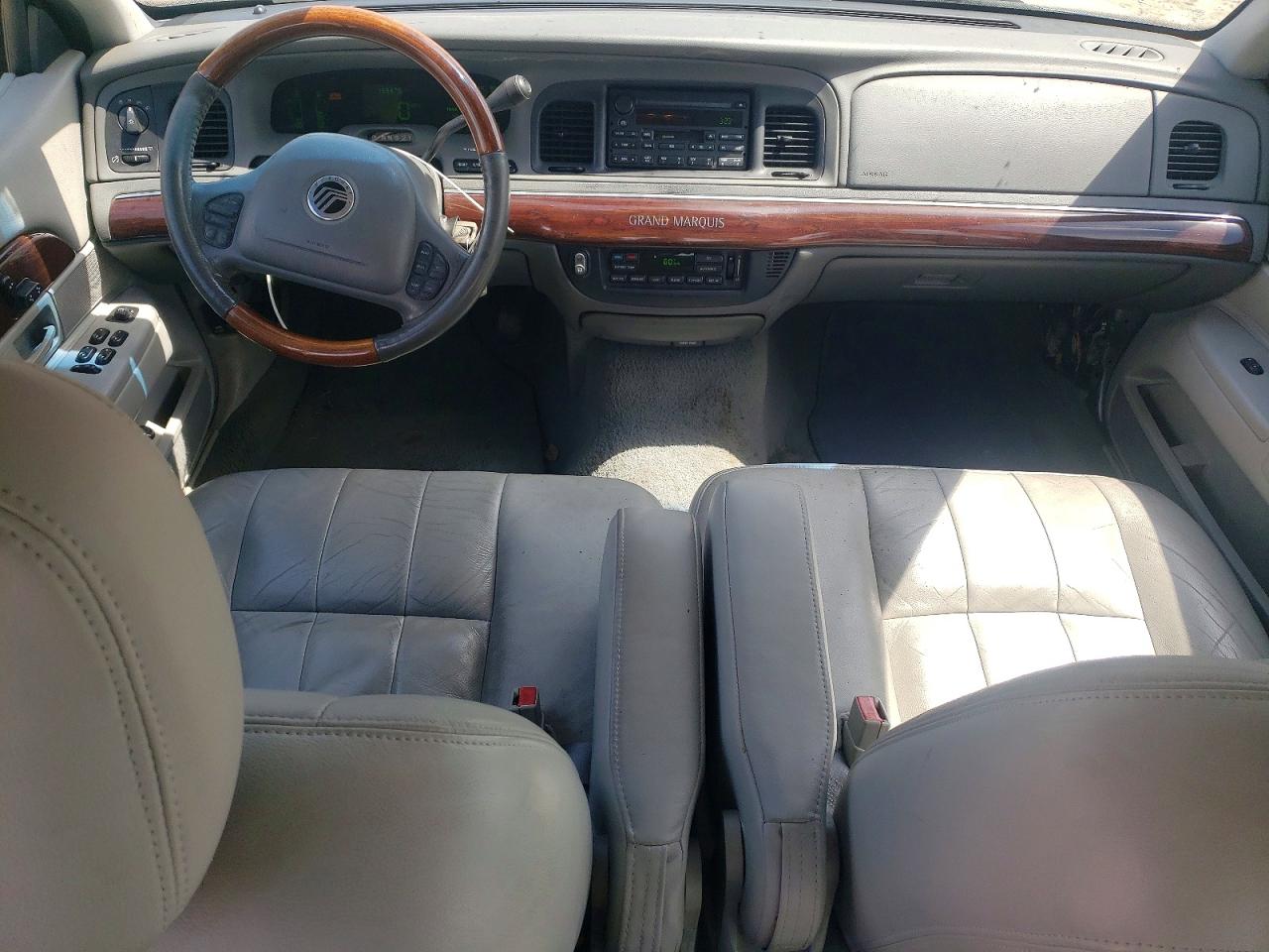2003 Mercury Grand Marquis Ls Silver vin: 2MEFM75W03X691006