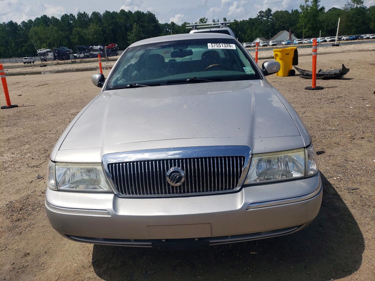 2003 Mercury Grand Marquis Ls Silver vin: 2MEFM75W03X691006
