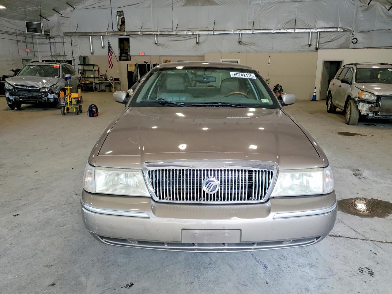 2004 Mercury Grand Marquis Ls Tan vin: 2MEFM75W04X617067