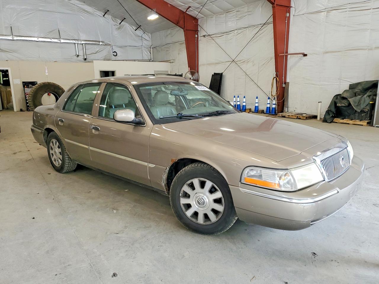 2004 Mercury Grand Marquis Ls Tan vin: 2MEFM75W04X617067
