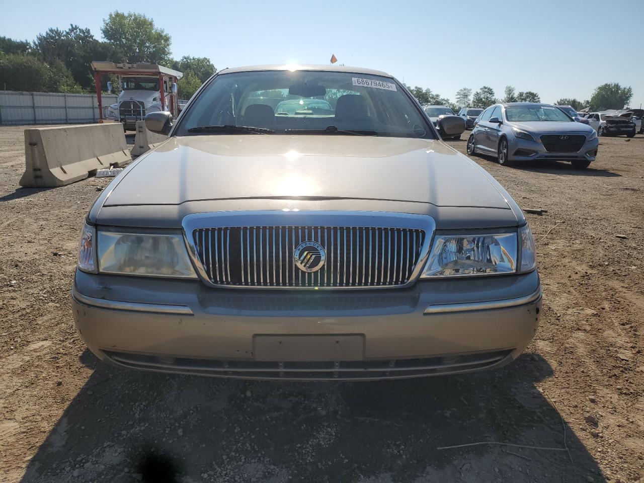 2004 Mercury Grand Marquis Ls Gray vin: 2MEFM75W04X686387