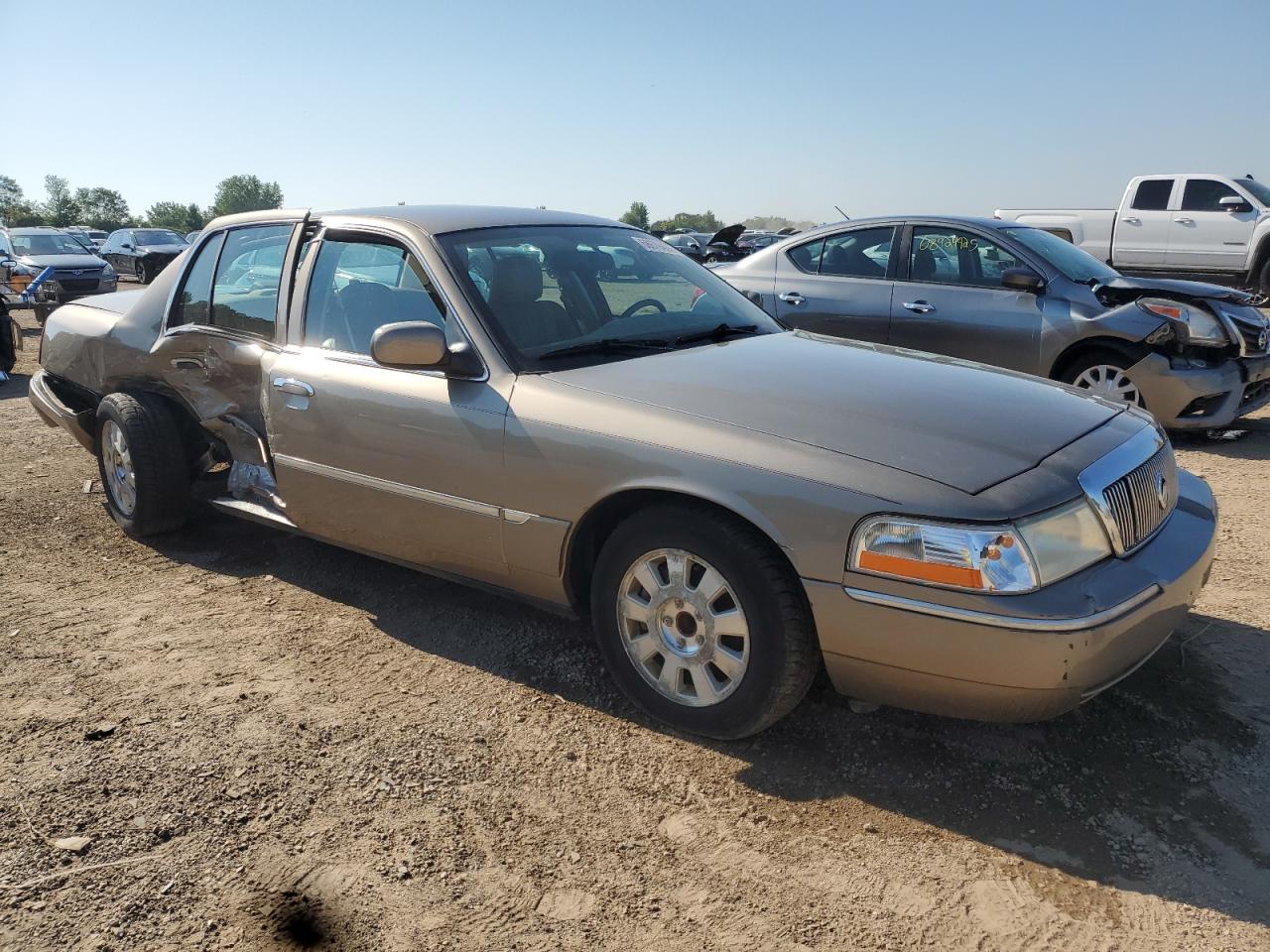 2004 Mercury Grand Marquis Ls Gray vin: 2MEFM75W04X686387